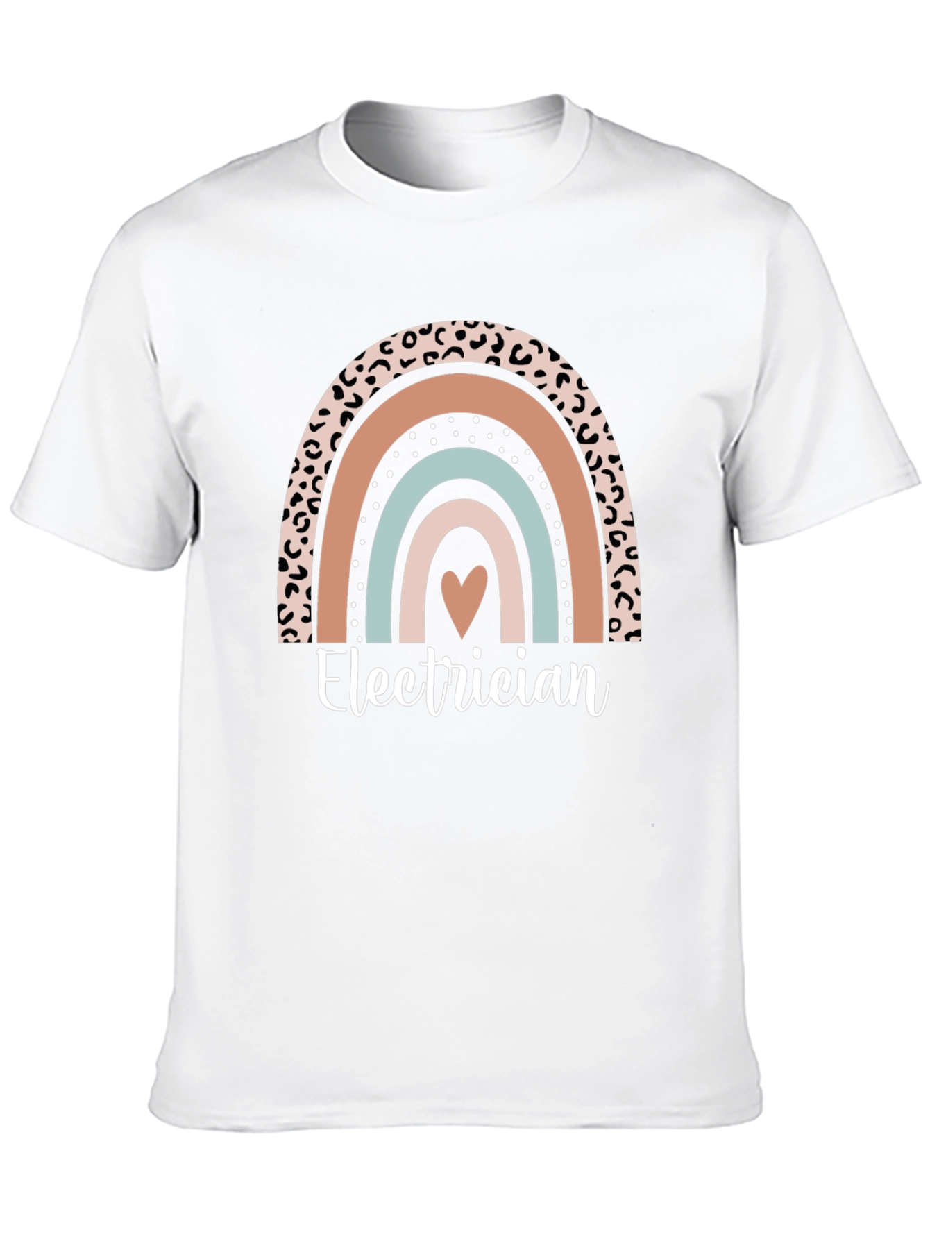 Electrician Rainbow Graphic Tee