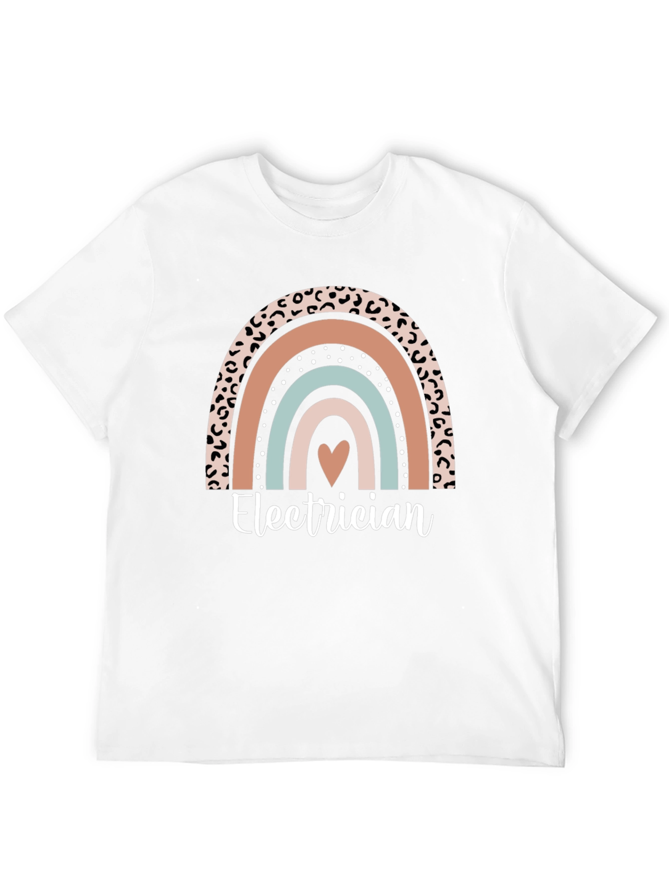 Electrician Rainbow Graphic Tee
