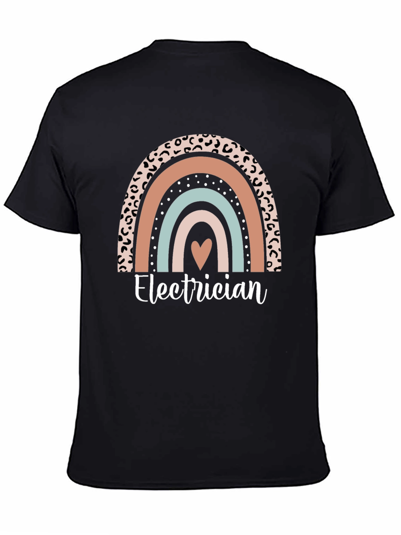Electrician Rainbow Graphic Tee
