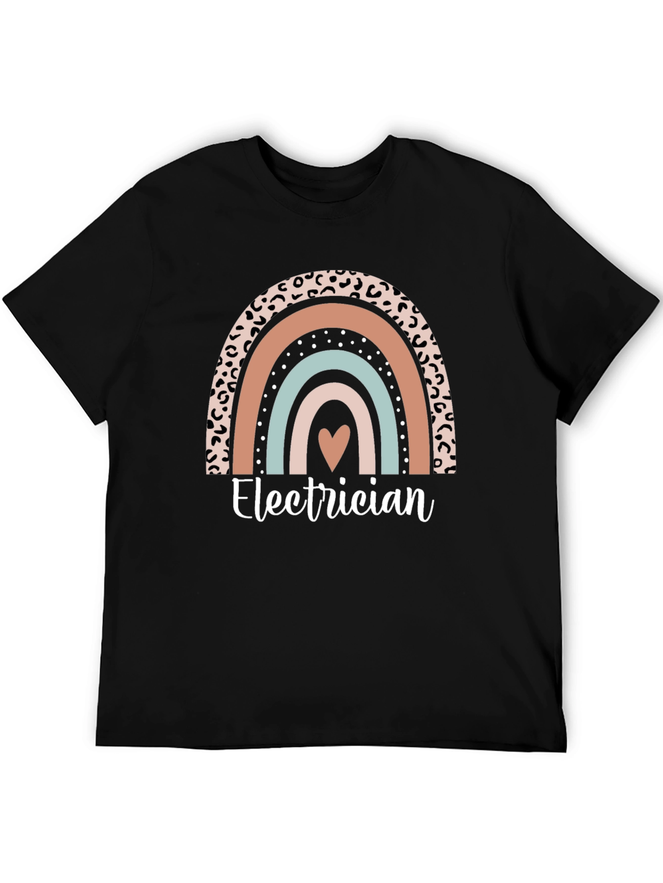 Electrician Rainbow Graphic Tee
