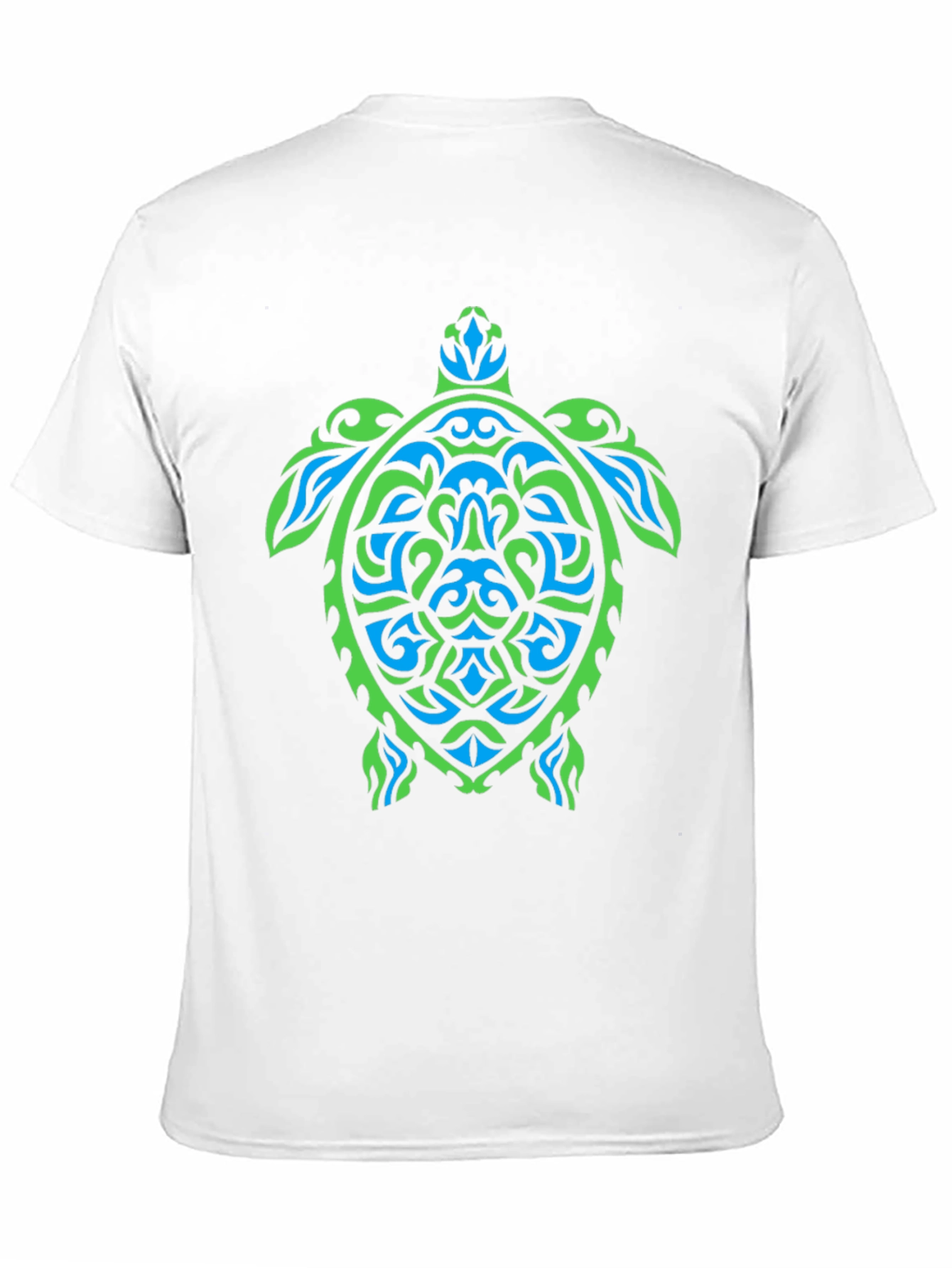 Tribal Turtle Graphic Tee - Black