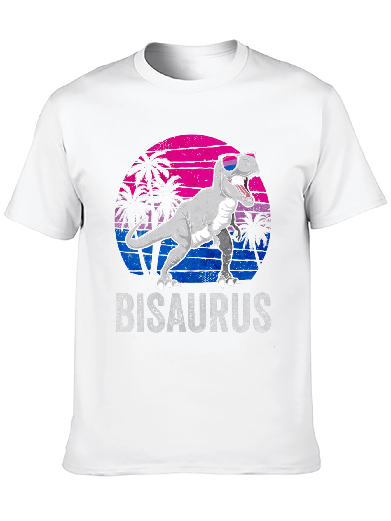 Bisaurus T-Shirt - Retro Dinosaur Pride Tee