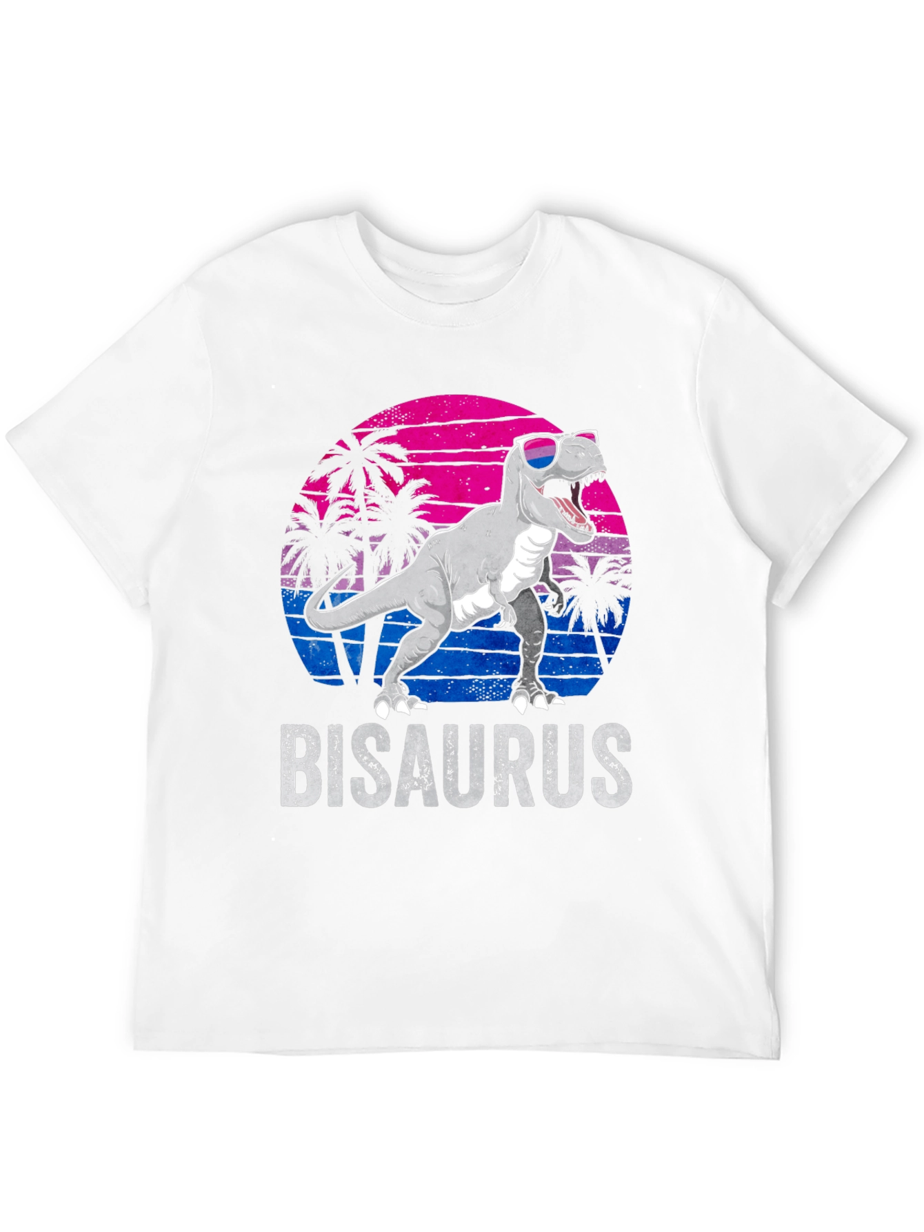 Bisaurus T-Shirt - Retro Dinosaur Pride Tee