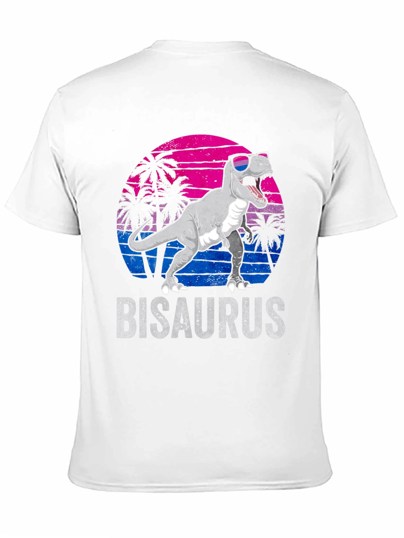 Bisaurus T-Shirt - Retro Dinosaur Pride Tee