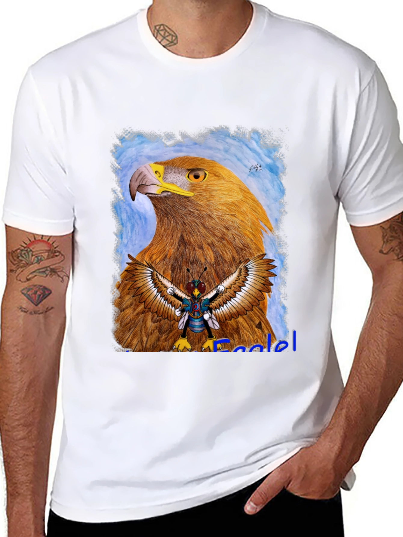 Eagle Graphic Tee - Unique Design