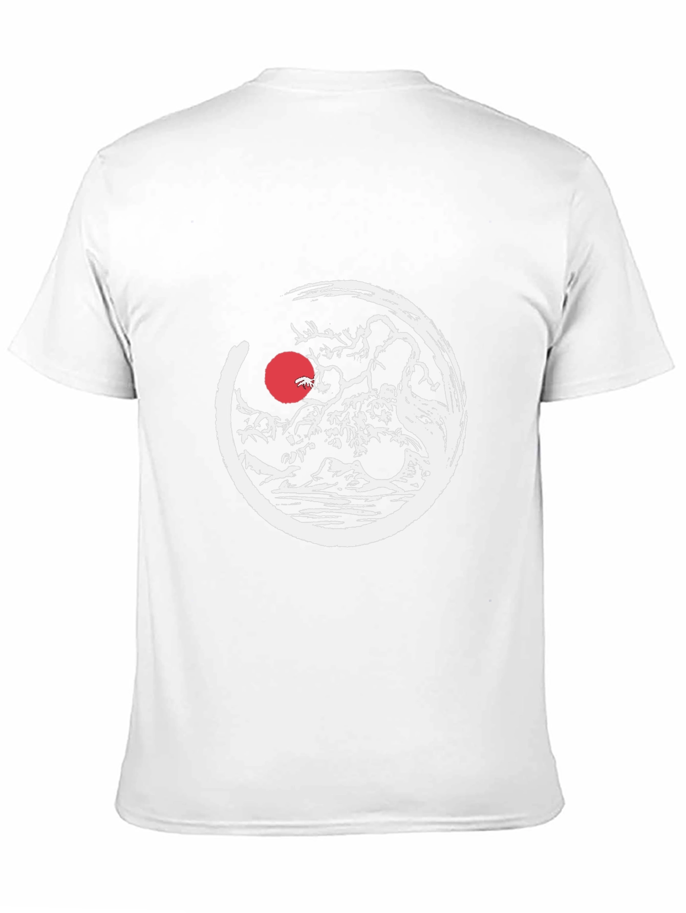 Zen Bonsai Tree T-Shirt - Japanese Art Style Tee