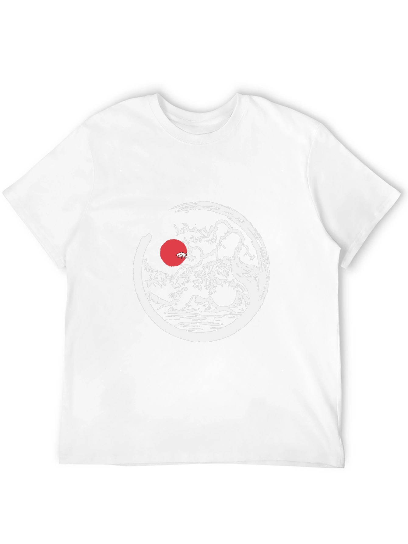 Zen Bonsai Tree T-Shirt - Japanese Art Style Tee