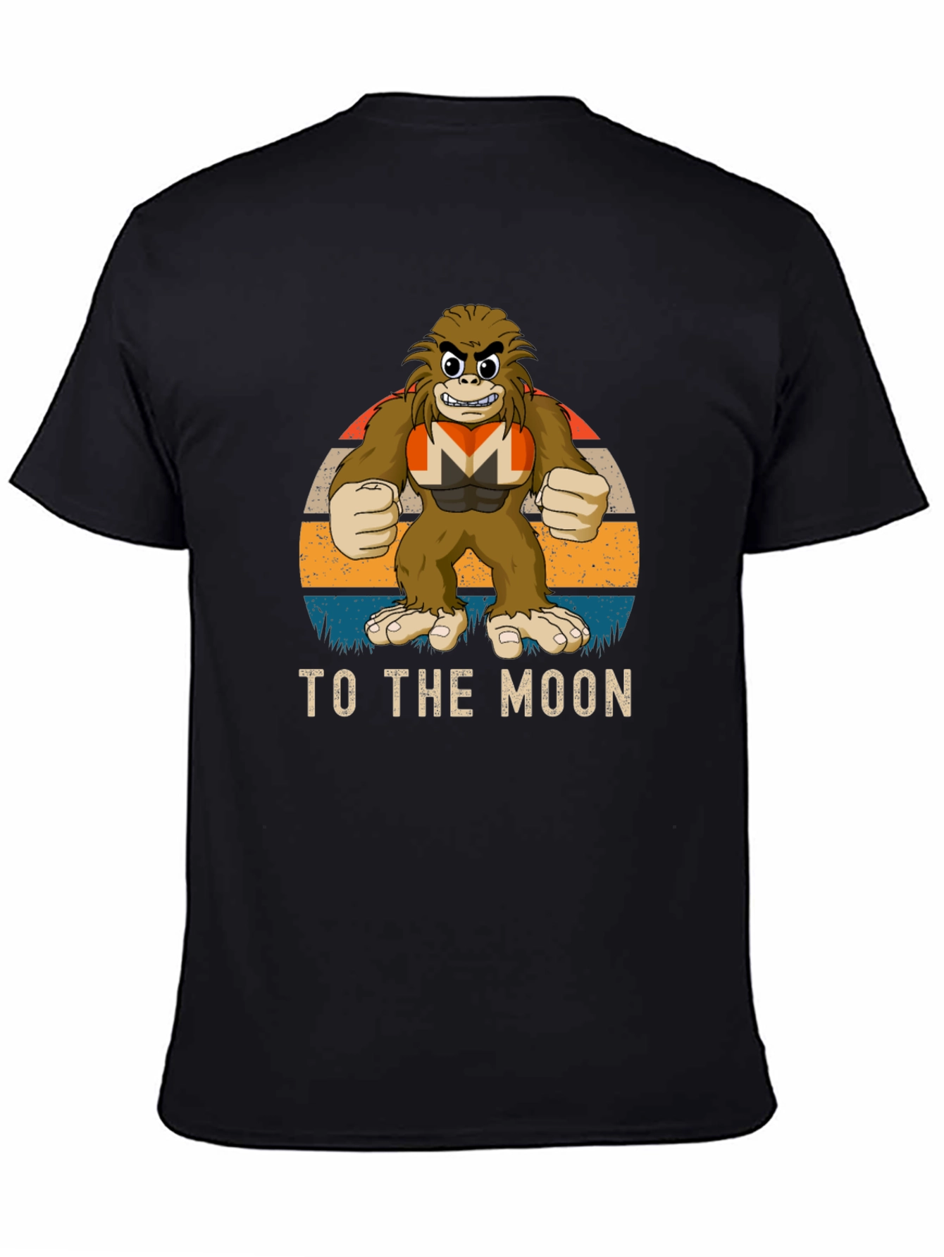 To The Moon Crypto Meme Graphic Tee