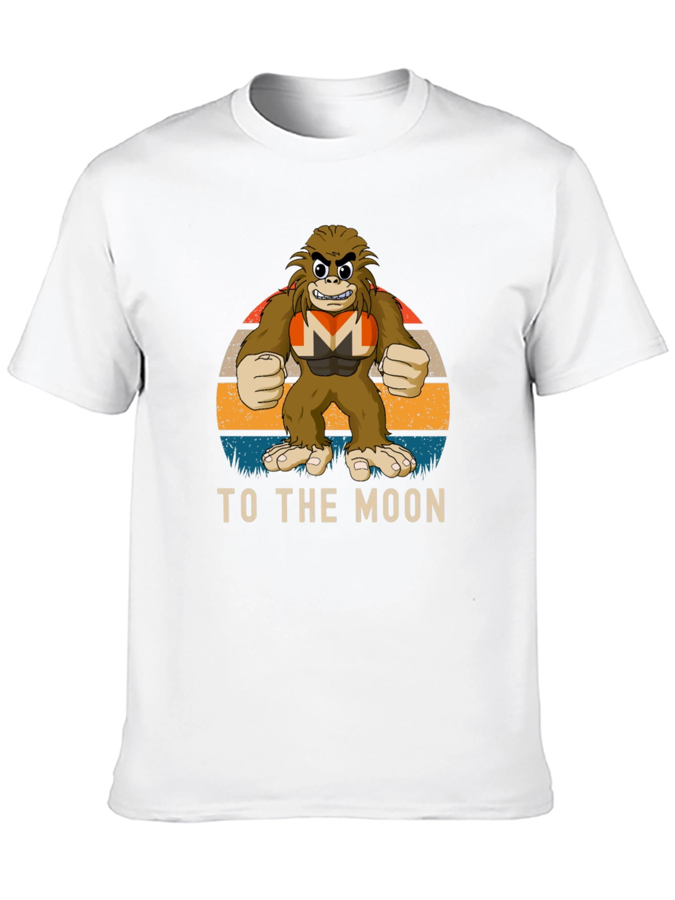 To The Moon Crypto Meme Graphic Tee