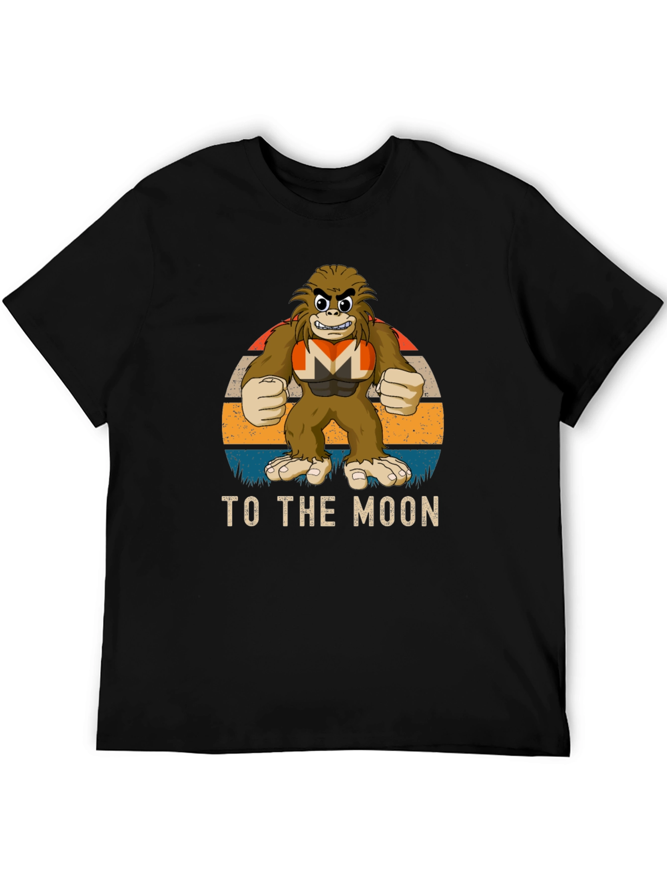 To The Moon Crypto Meme Graphic Tee