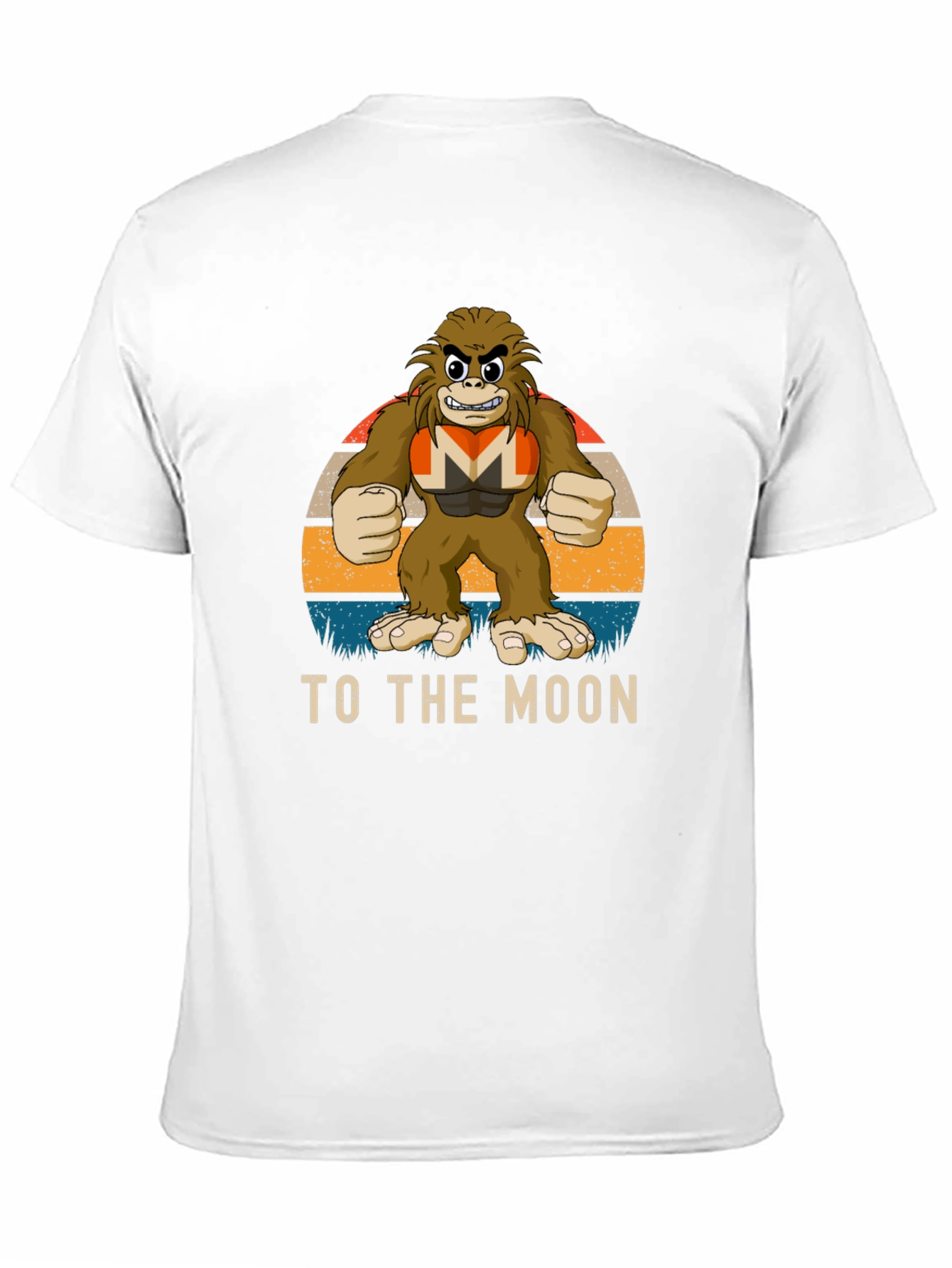 To The Moon Crypto Meme Graphic Tee