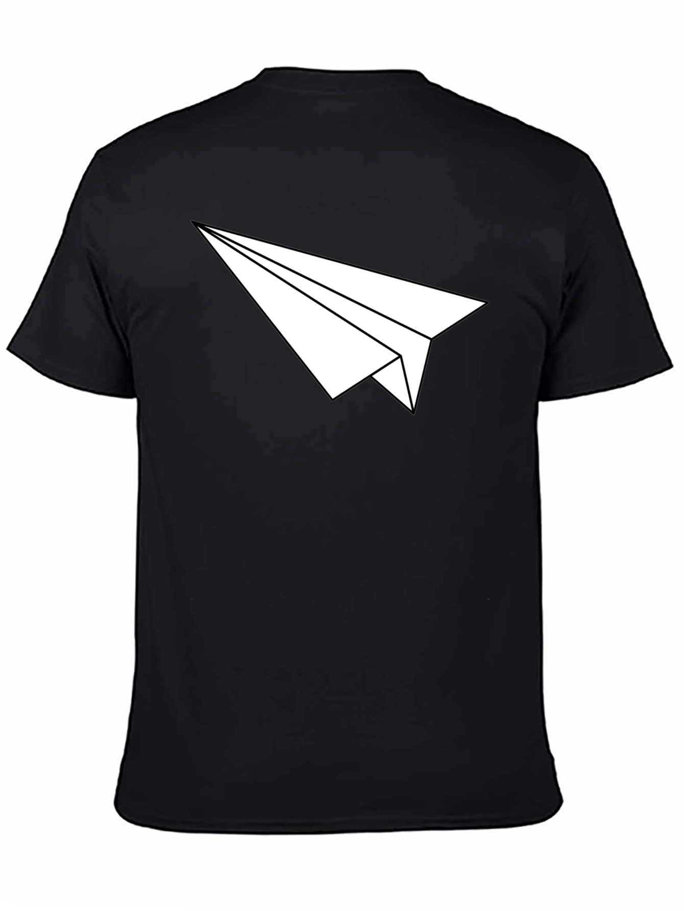 Paper Plane Graphic Tee - Classic Comfort