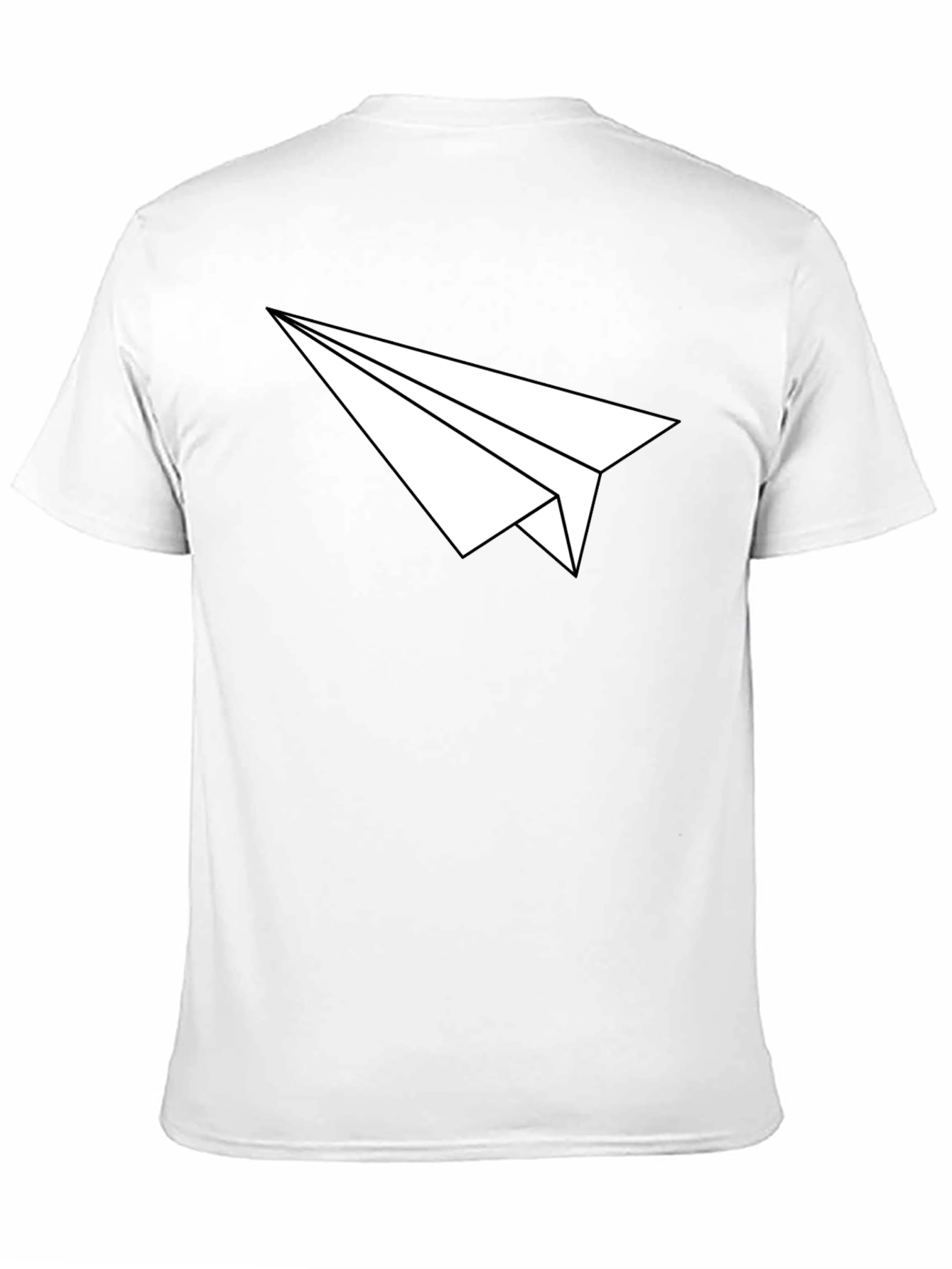 Paper Plane Graphic Tee - Classic Comfort