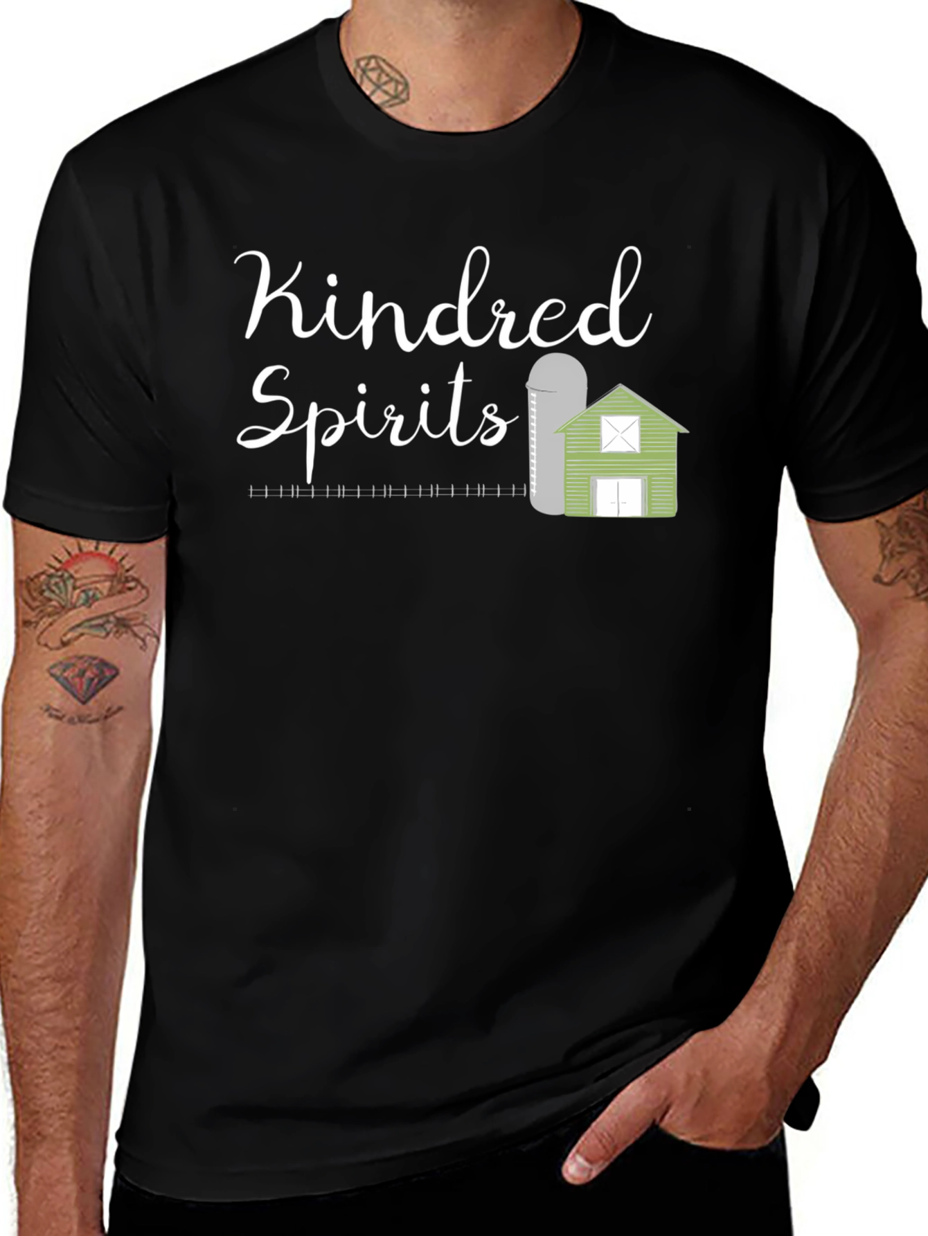 Kindred Spirits Graphic Tee - Farmhouse Style