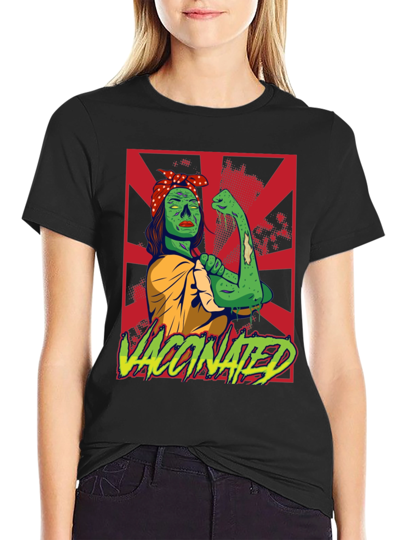 Vaccinated Zombie T-Shirt