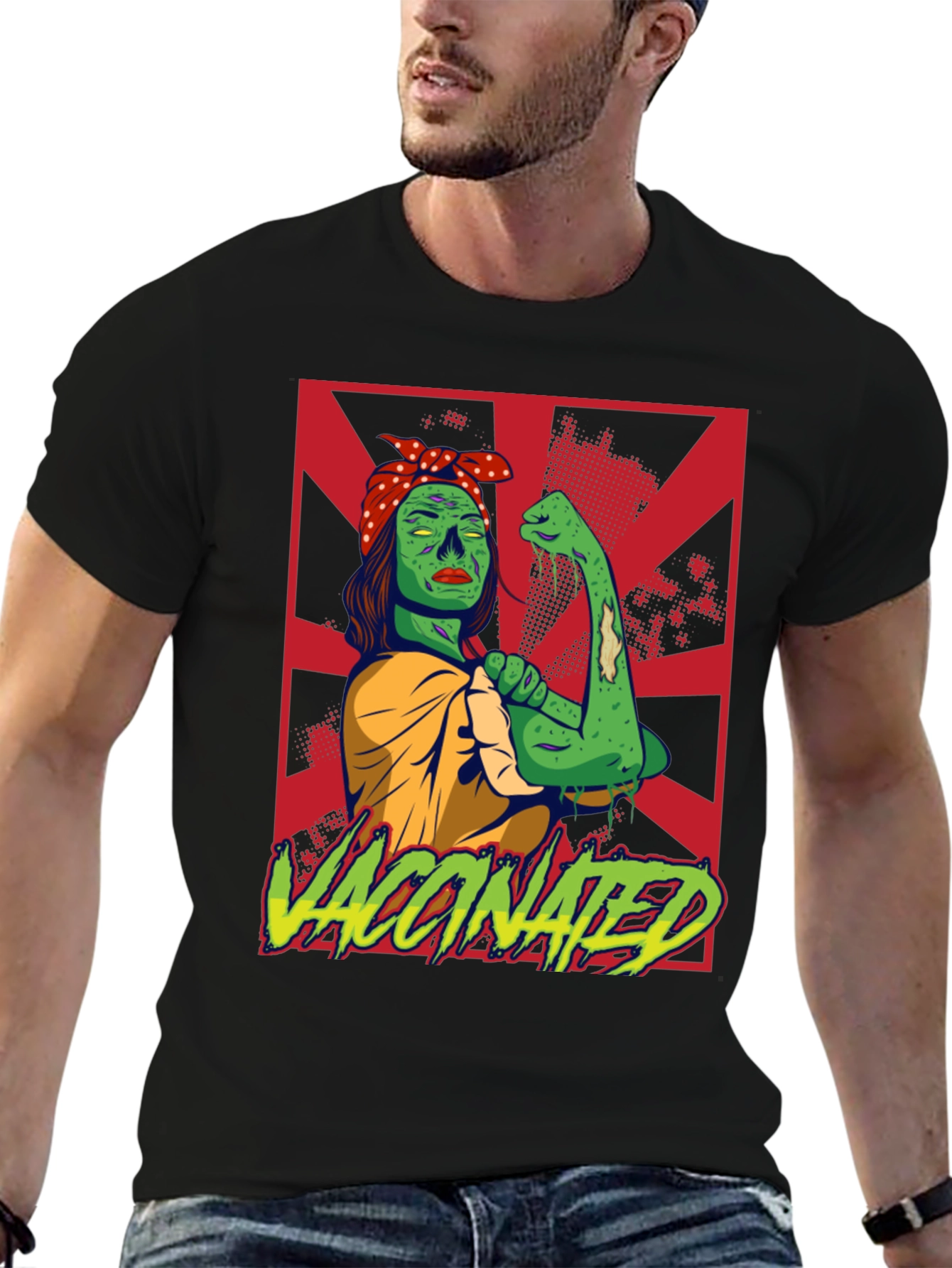 Vaccinated Zombie T-Shirt