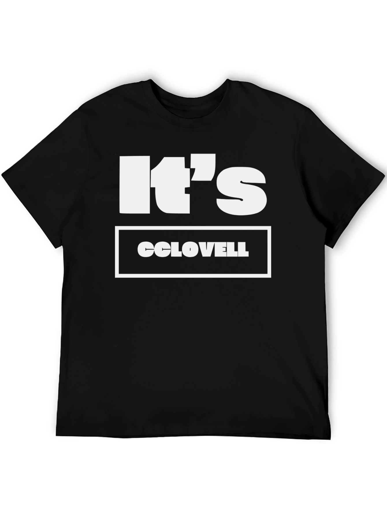 Its CCLOVELL T-Shirt - Trendy Graphic Tee