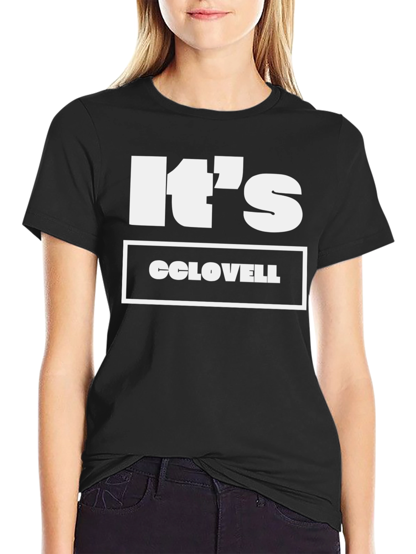 Its CCLOVELL T-Shirt - Trendy Graphic Tee