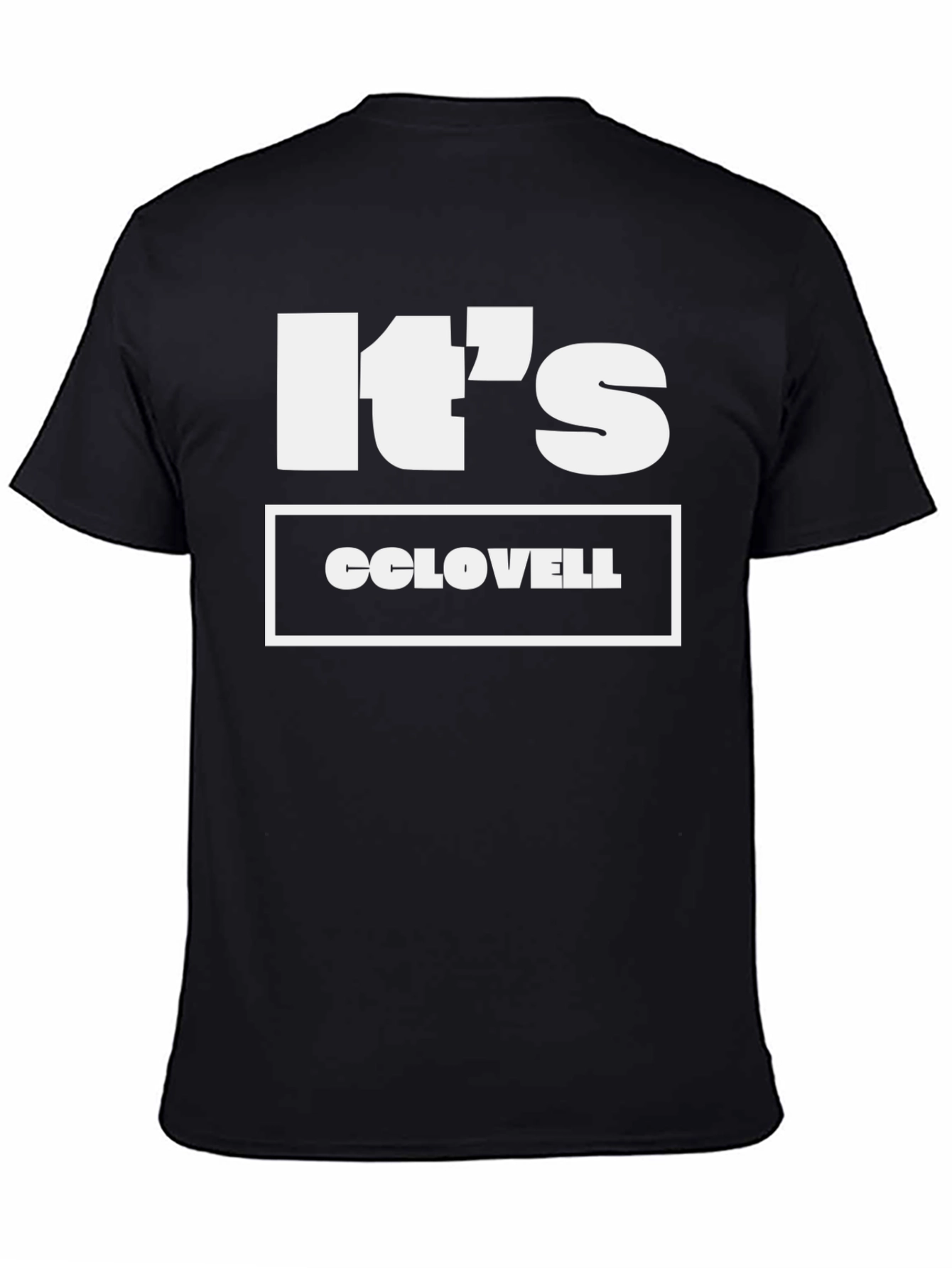 Its CCLOVELL T-Shirt - Trendy Graphic Tee