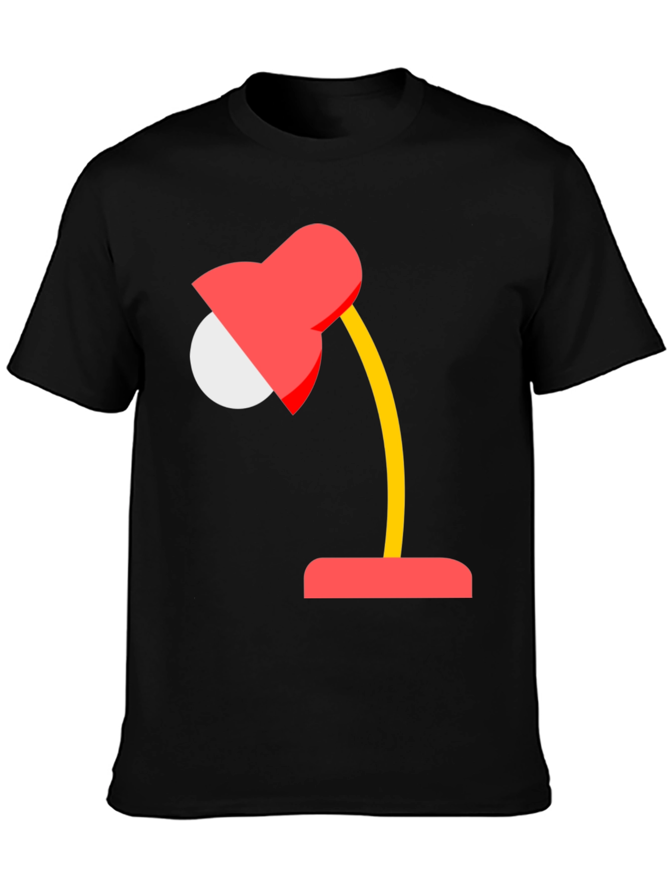 Fun Lamp Graphic Tee - Black