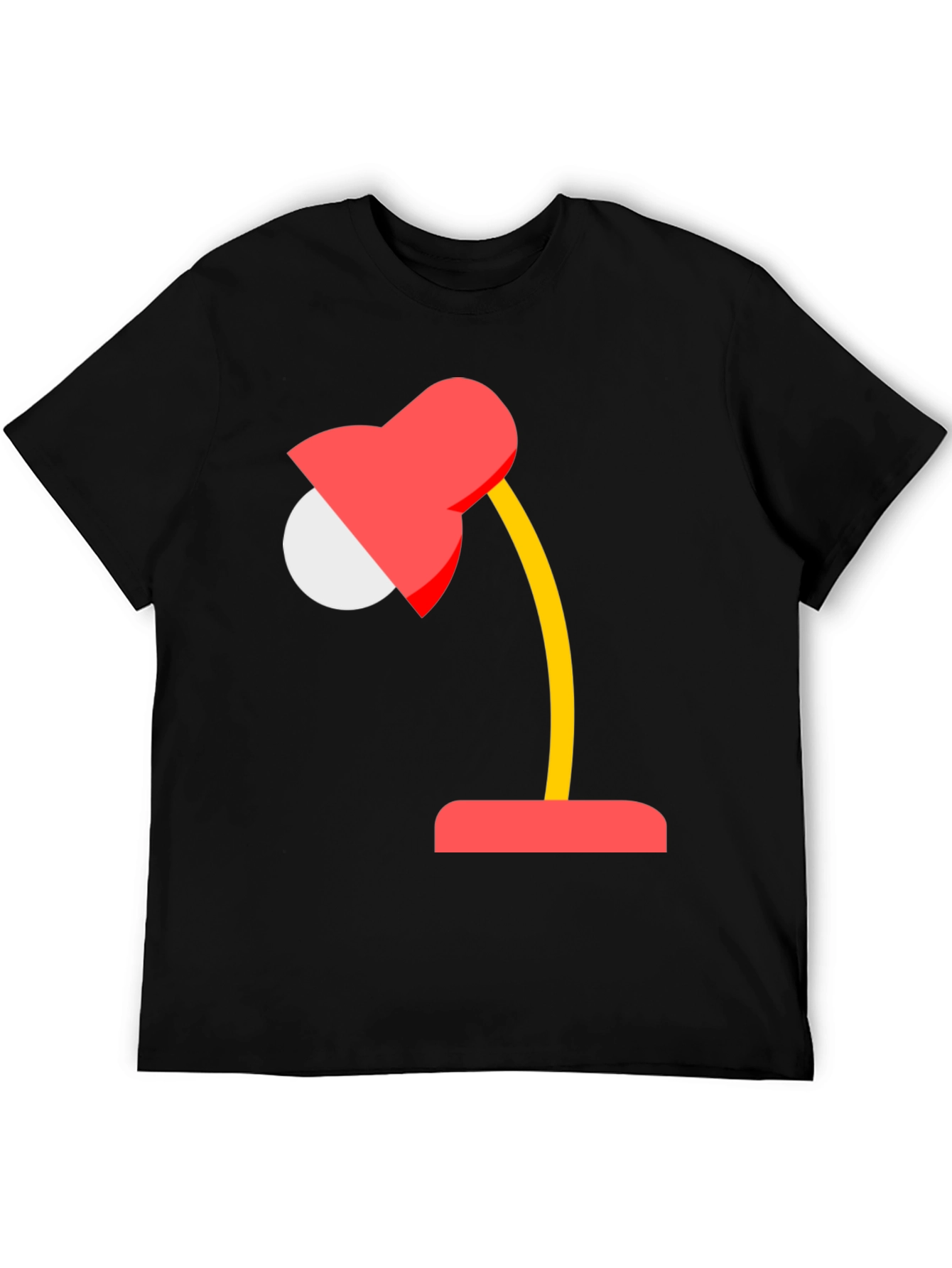 Fun Lamp Graphic Tee - Black