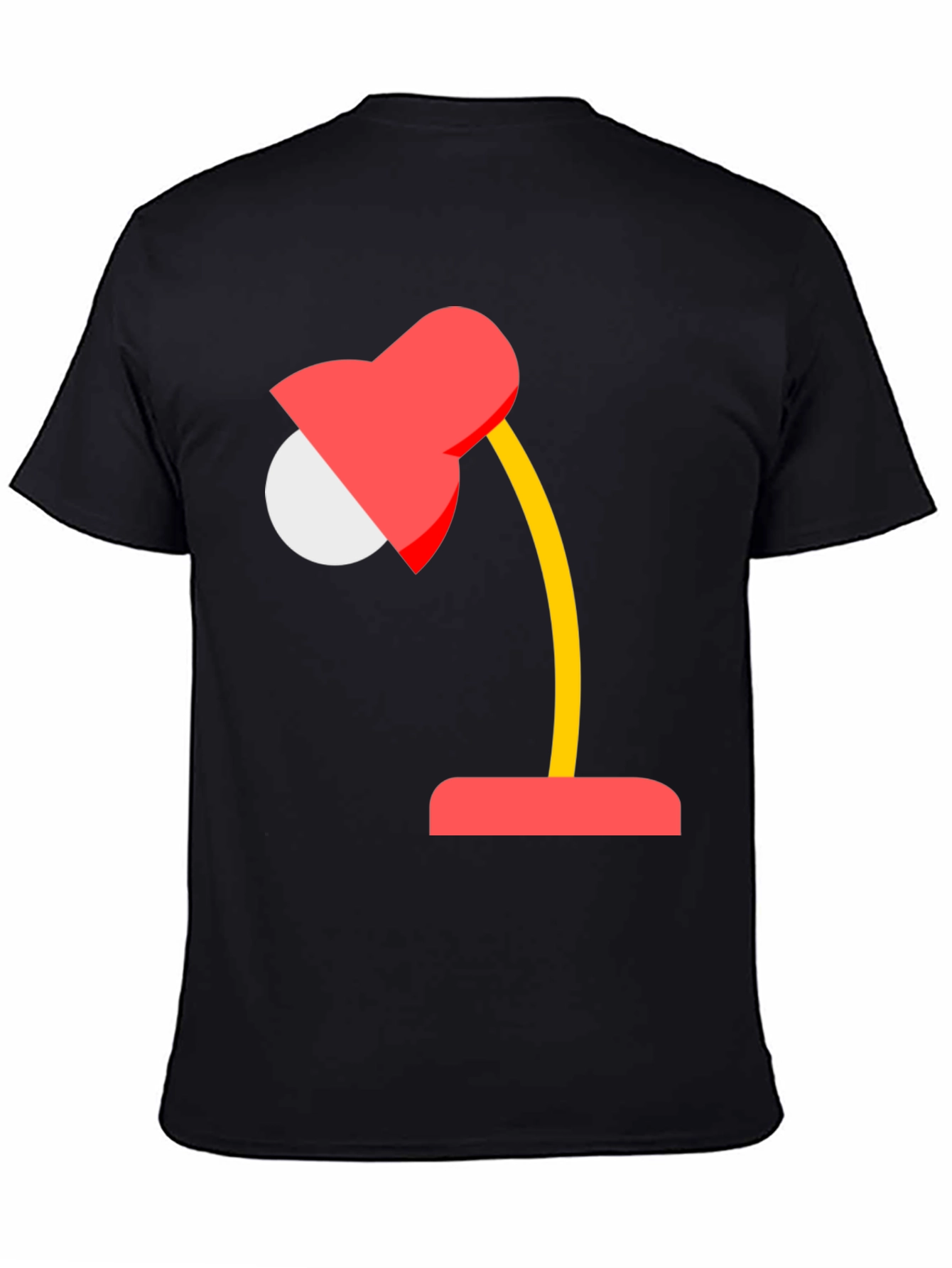 Fun Lamp Graphic Tee - Black