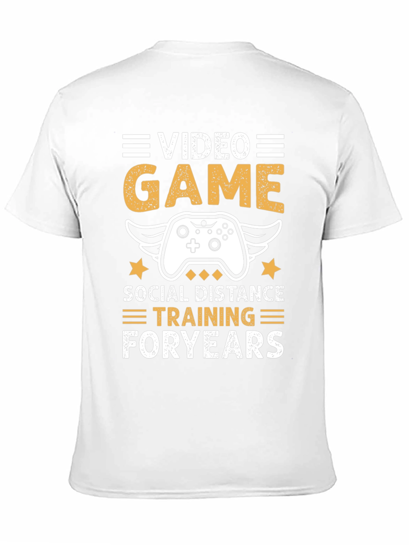 Video Game Social Distance Training T-Shirt