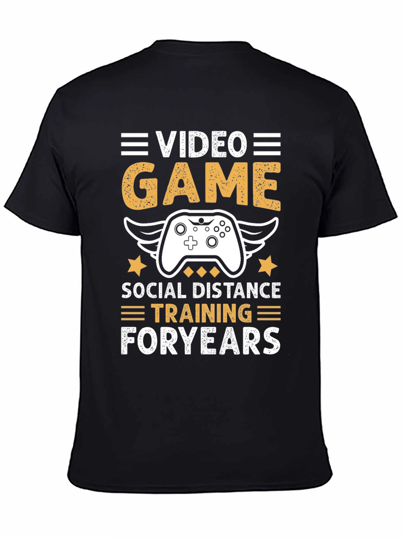 Video Game Social Distance Training T-Shirt