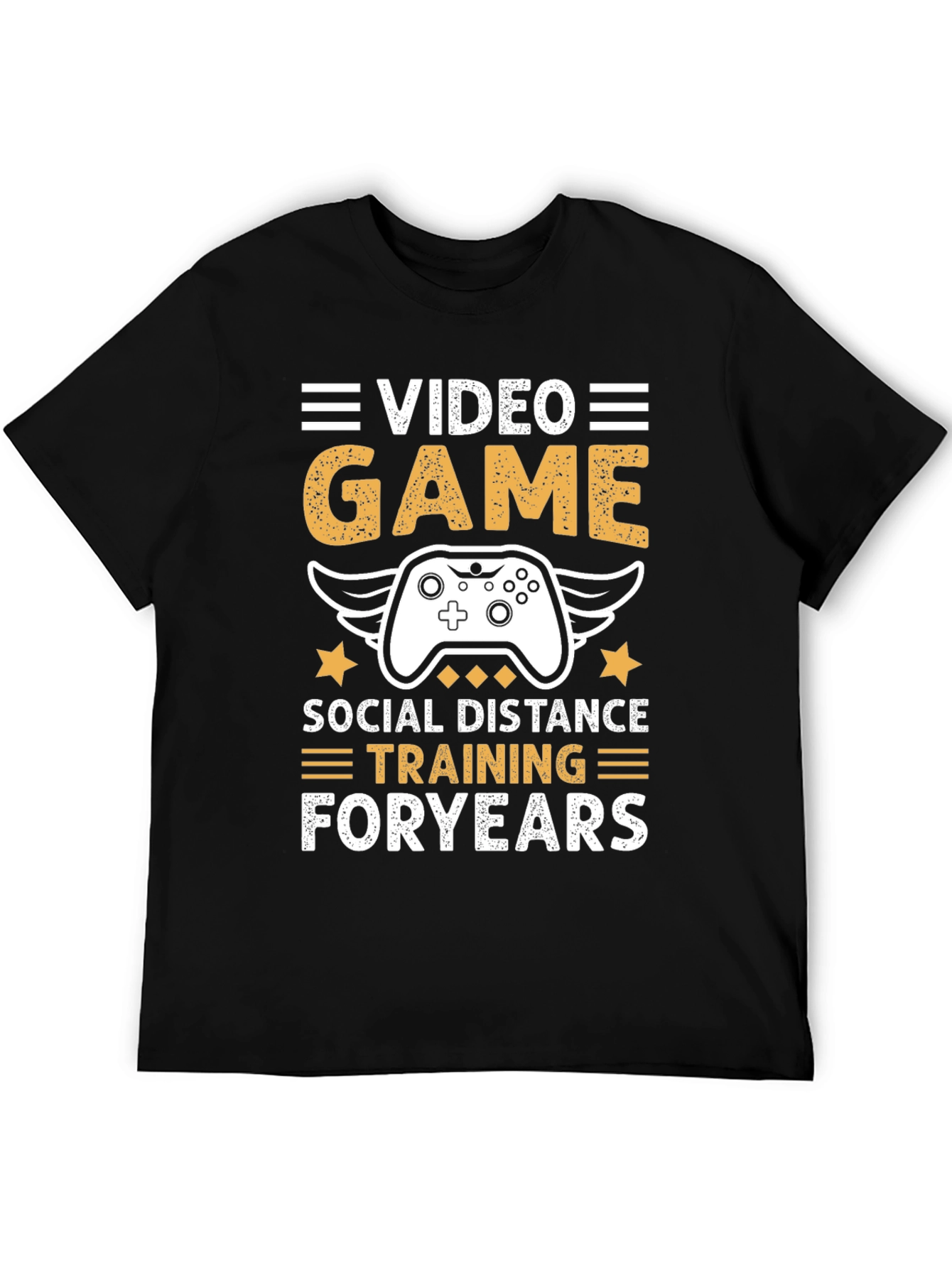 Video Game Social Distance Training T-Shirt
