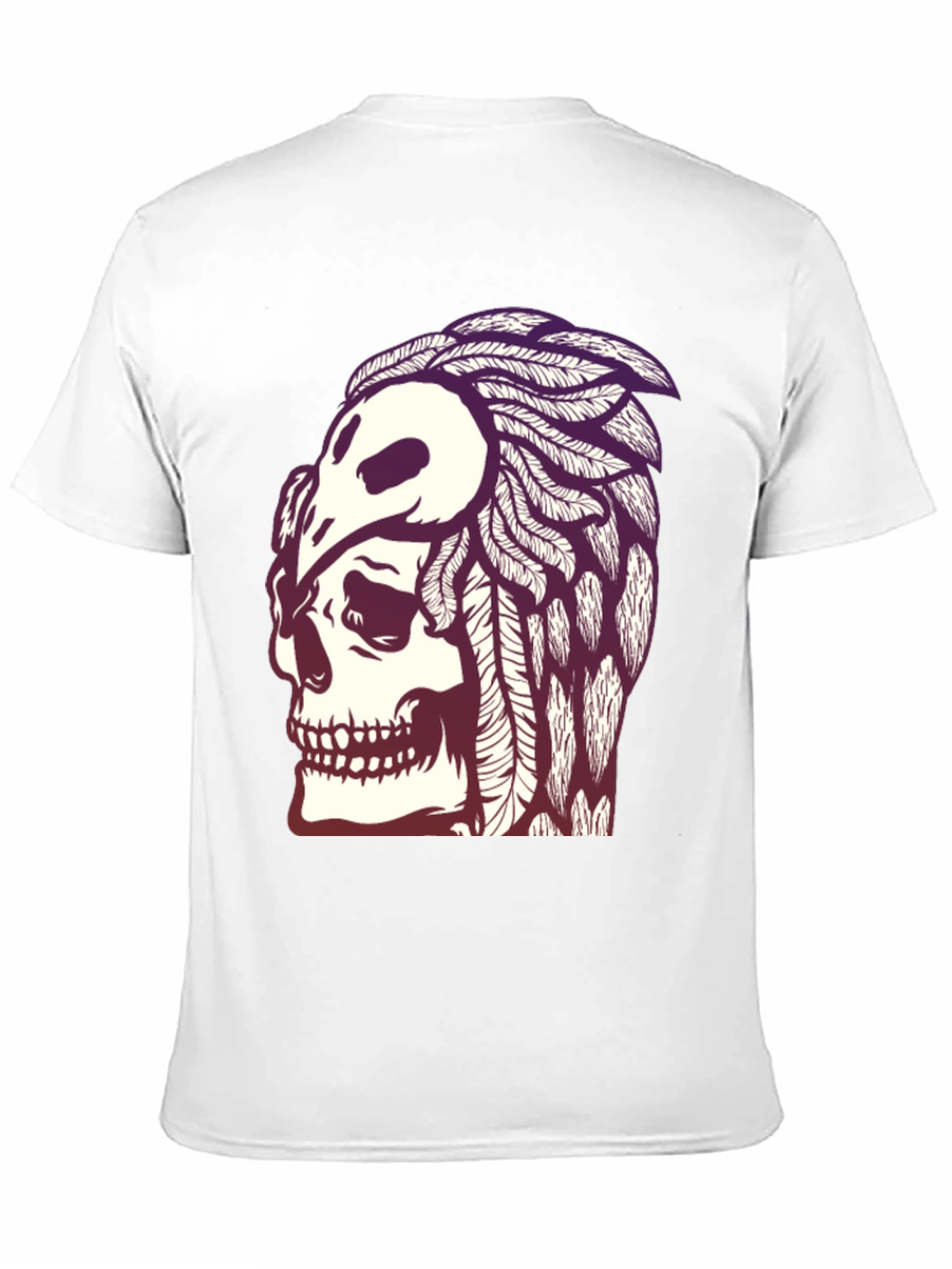 Skull & Crow T-Shirt - Gothic Graphic Tee