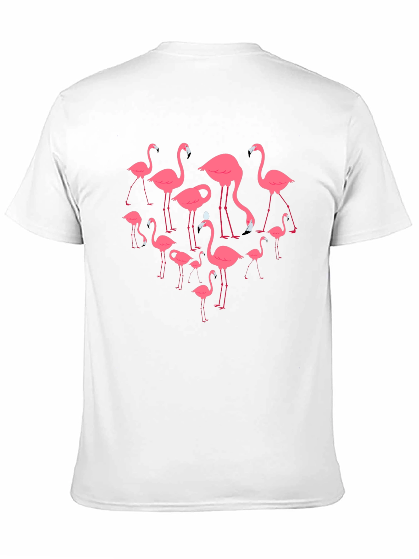 Flamingo Graphic Black T-Shirt