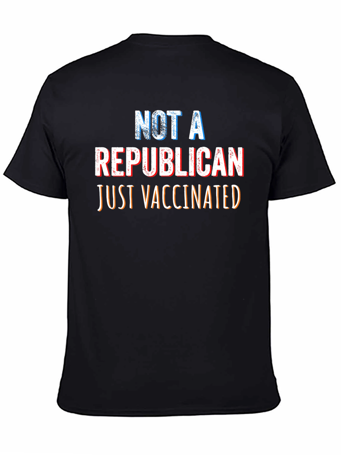 Vaccinated Anti-Republican Political Statement T-Shirt