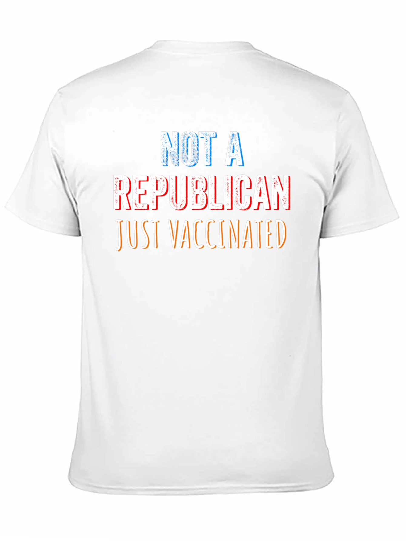 Vaccinated Anti-Republican Political Statement T-Shirt