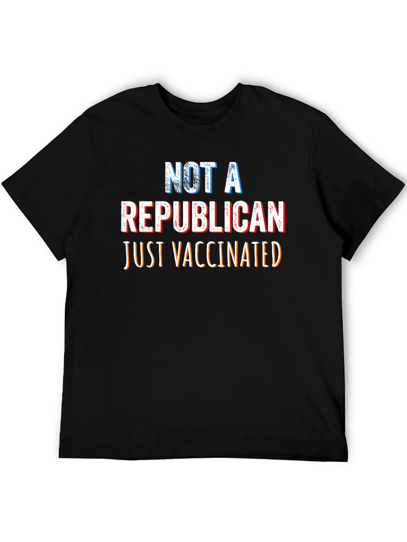 Vaccinated Anti-Republican Political Statement T-Shirt