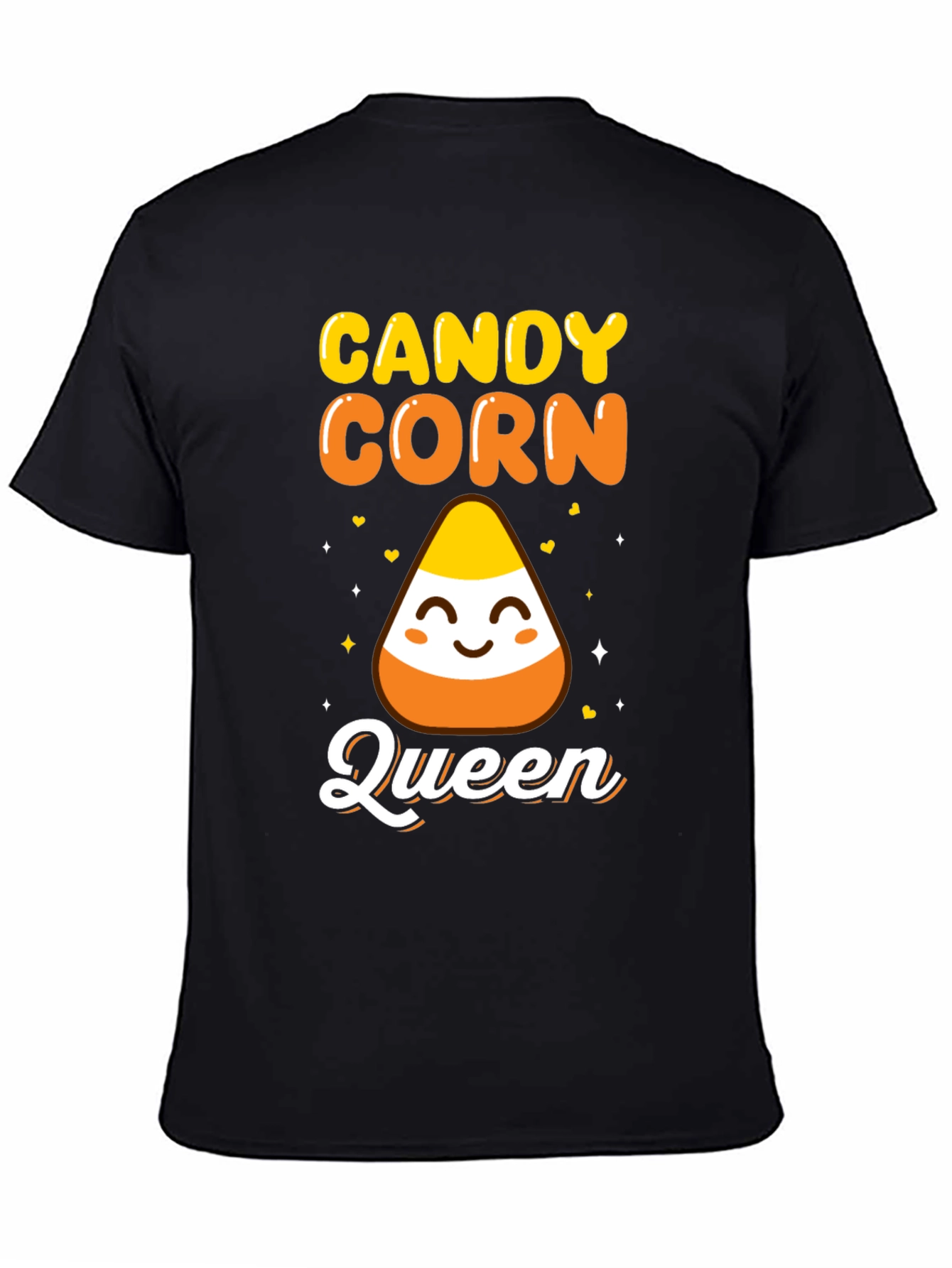 Candy Corn Queen Halloween T-Shirt