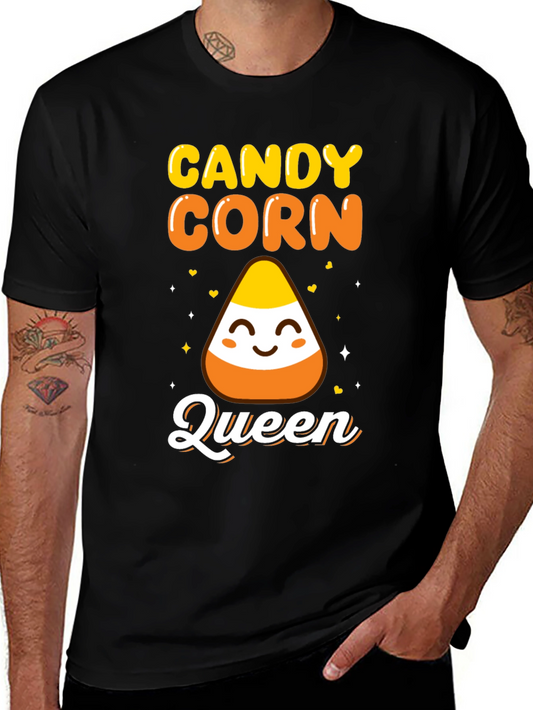 Candy Corn Queen Halloween T-Shirt