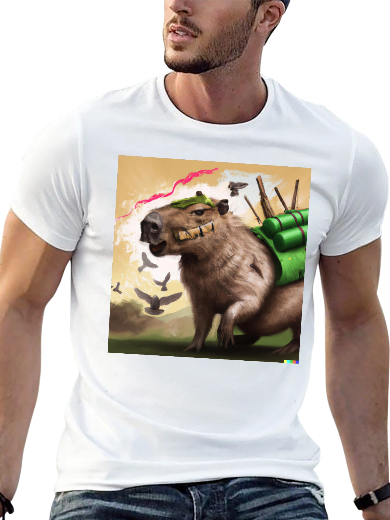 Capybara T-Shirt Funny Animal Tee