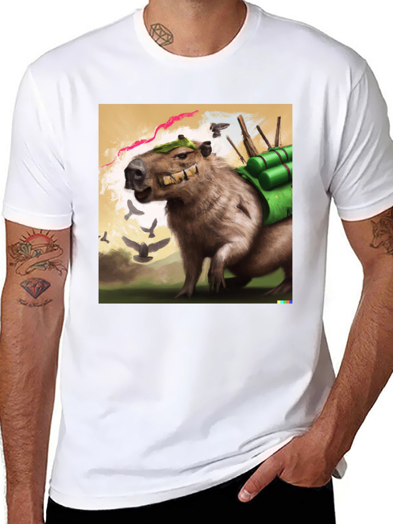 Capybara T-Shirt Funny Animal Tee