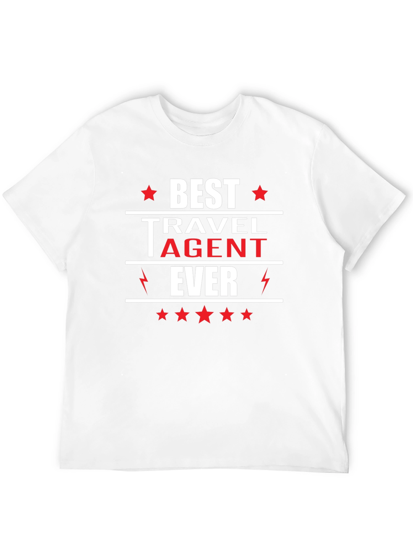 Best Travel Agent Ever T-Shirt Black