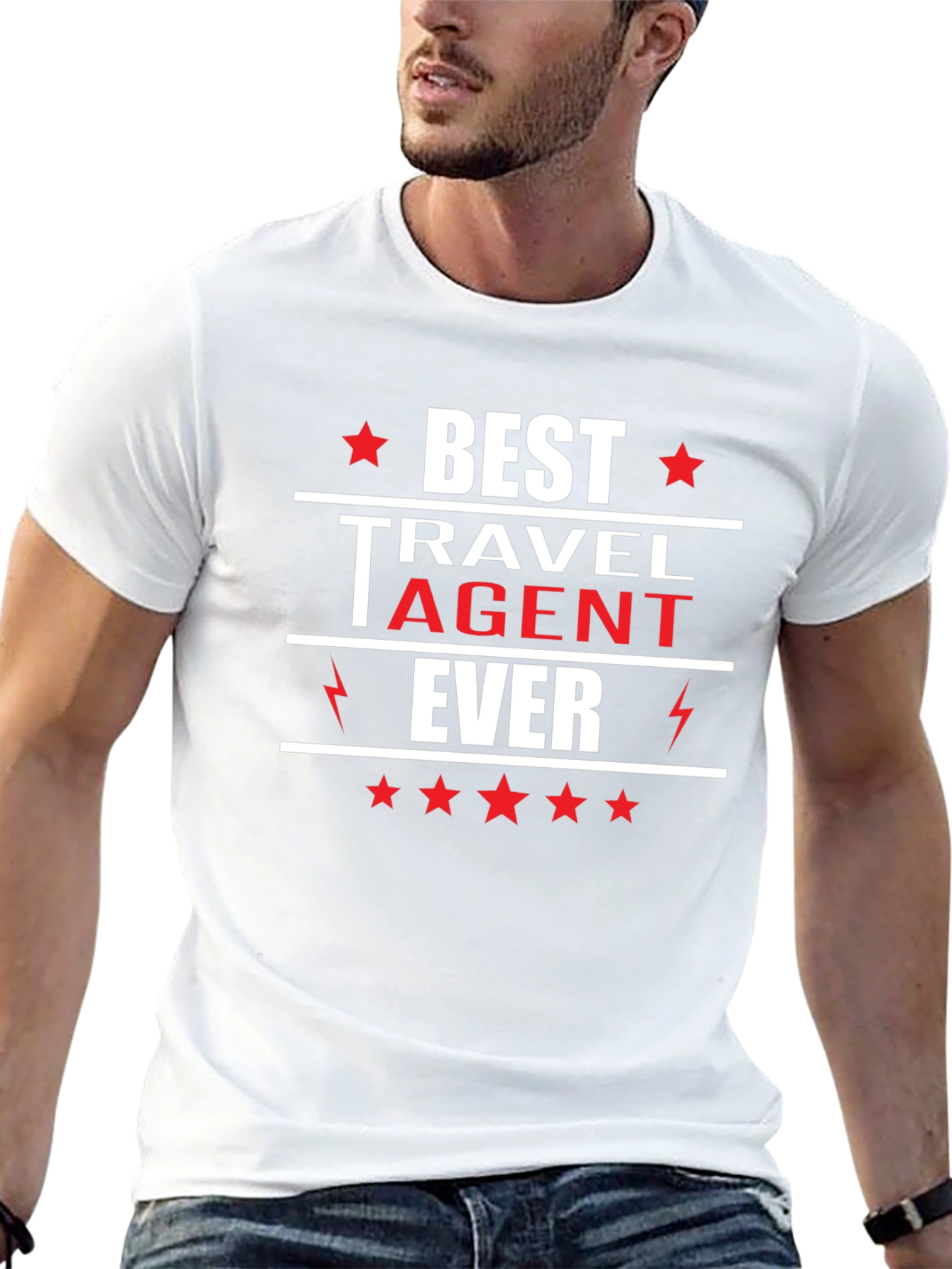 Best Travel Agent Ever T-Shirt Black