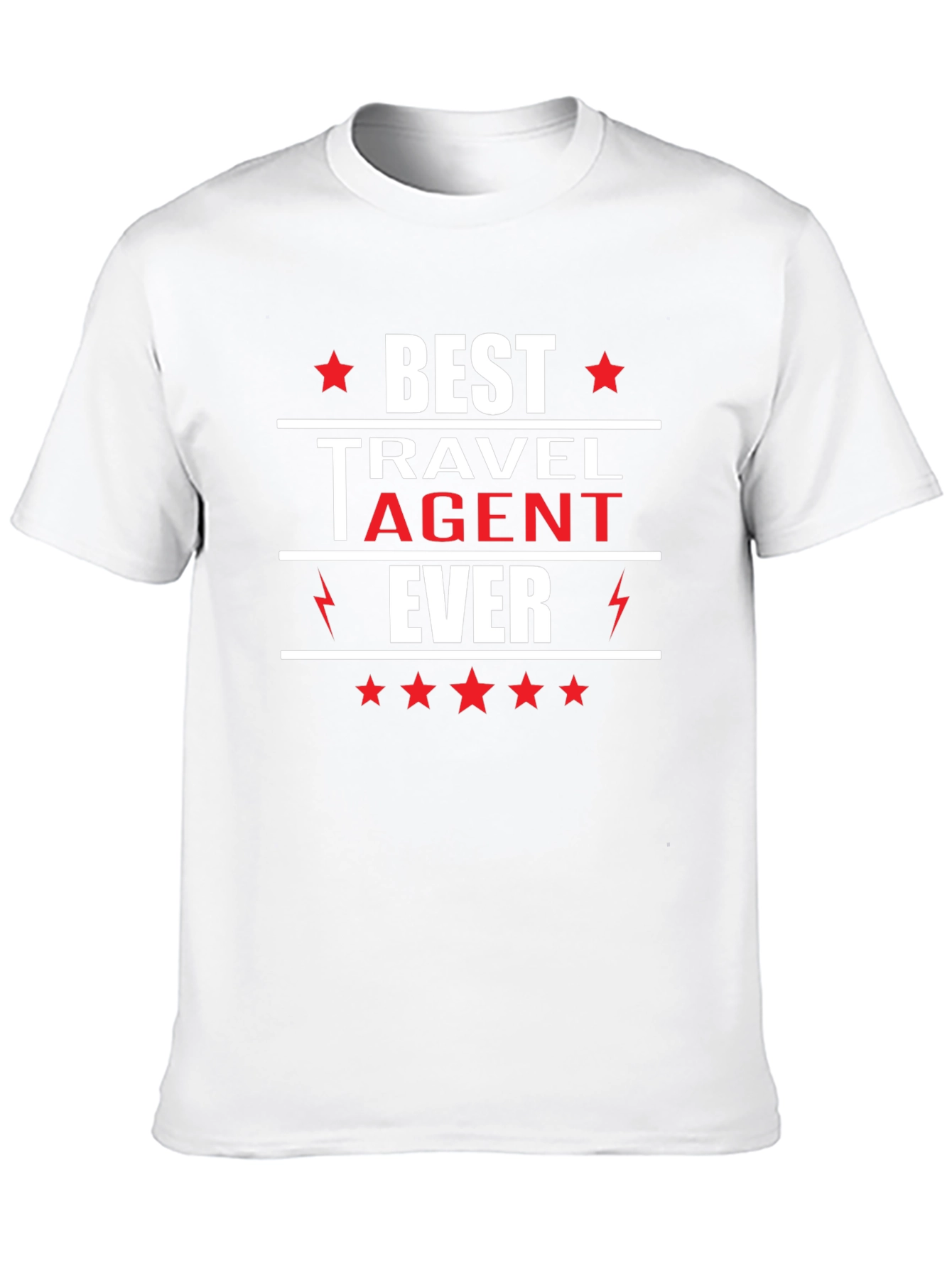 Best Travel Agent Ever T-Shirt Black