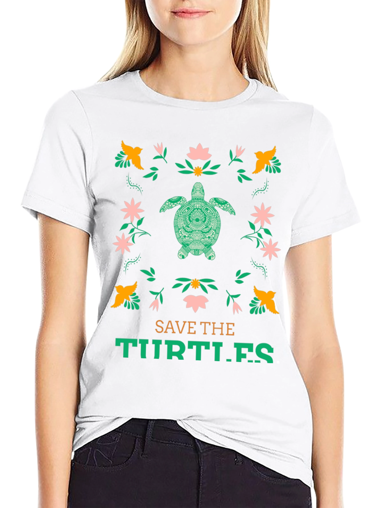 Save The Turtles Graphic Tee