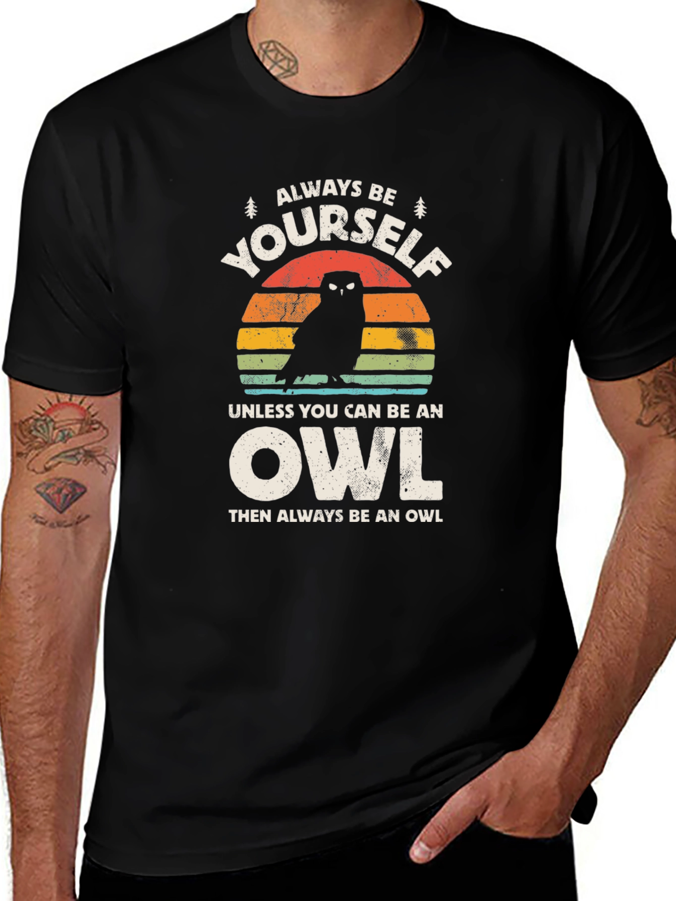 Always Be Yourself Unless Owl T-Shirt