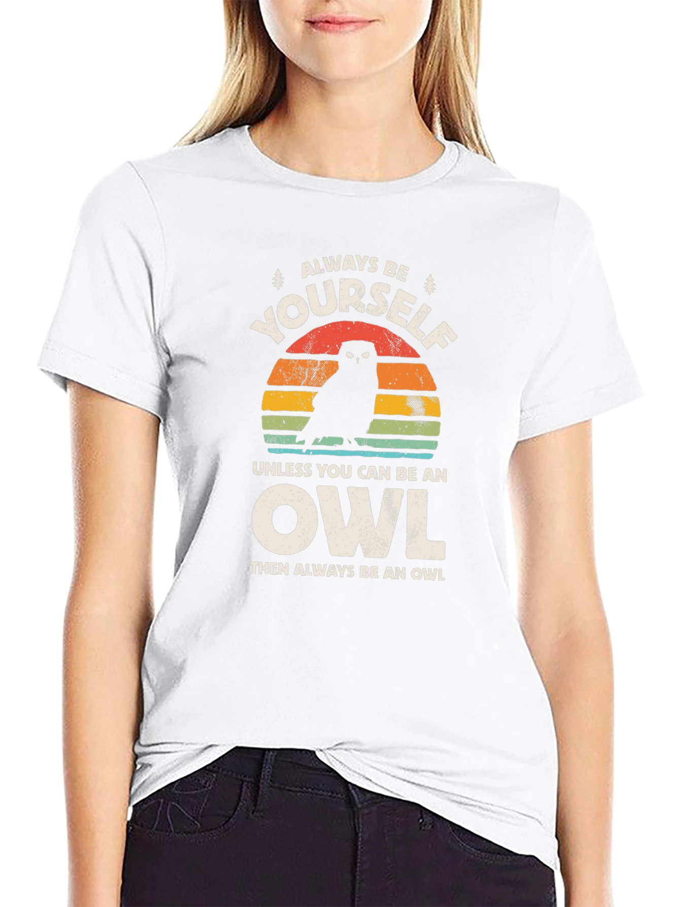 Always Be Yourself Unless Owl T-Shirt