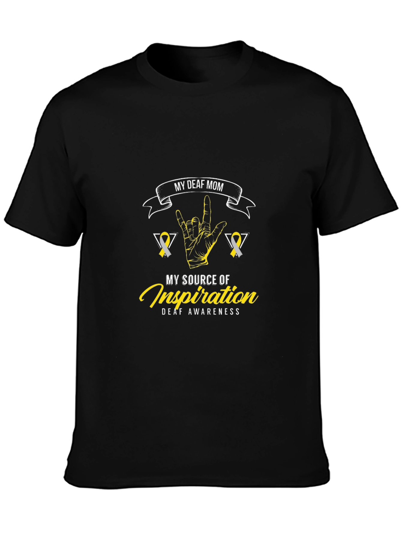 Deaf Mom Inspiration T-Shirt