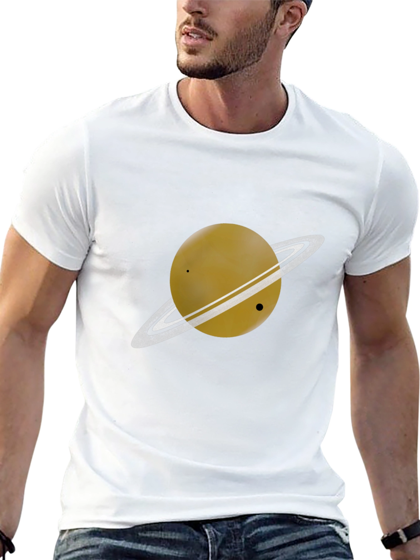 Saturn Graphic T-Shirt - Space Lover Apparel