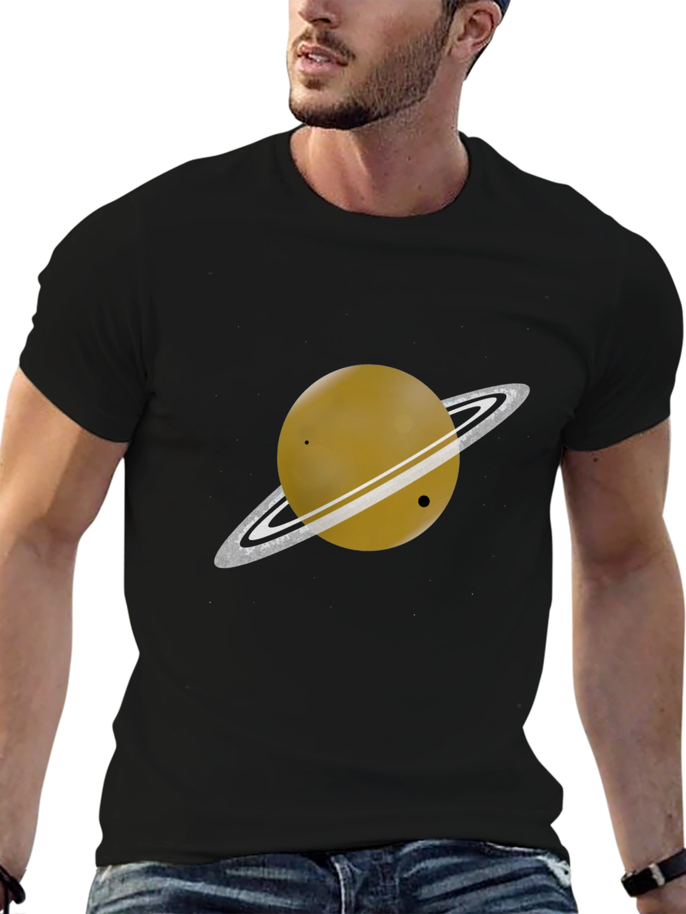 Saturn Graphic T-Shirt - Space Lover Apparel