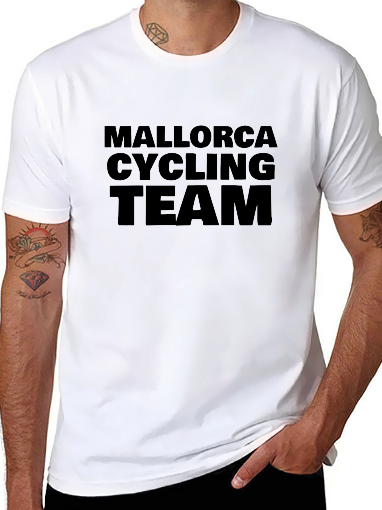 Mallorca Cycling Team Black T-Shirt