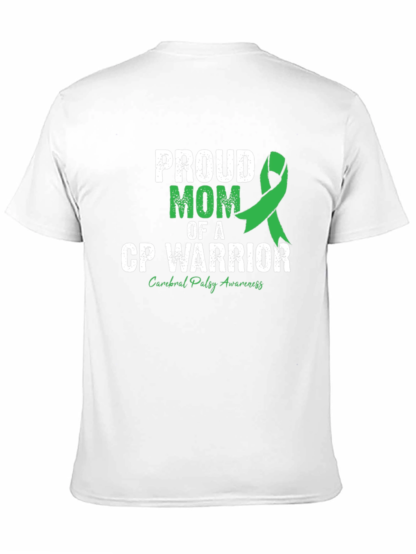 Proud Mom CP Warrior Awareness T-Shirt