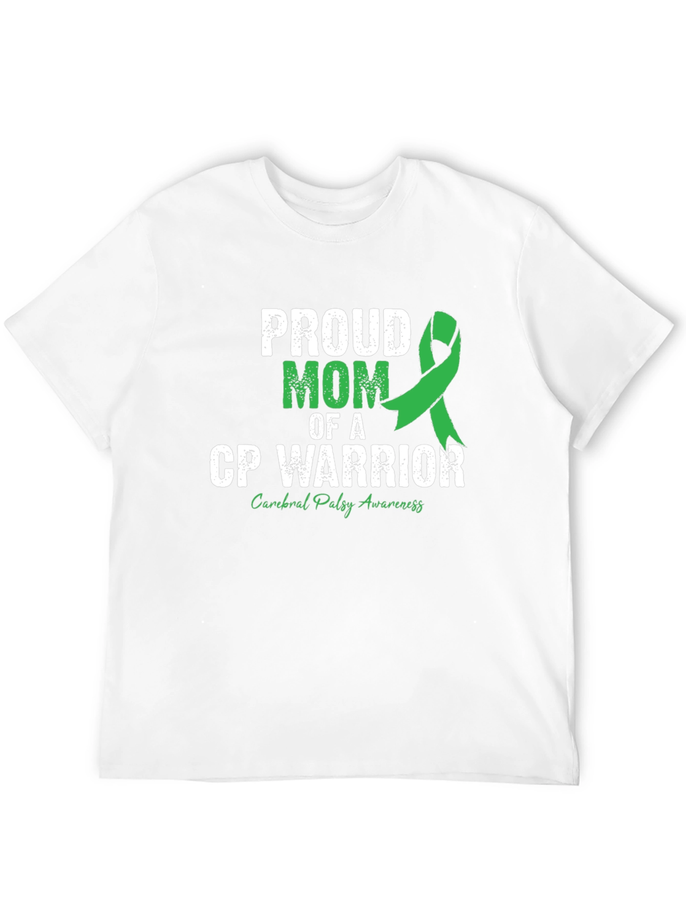 Proud Mom CP Warrior Awareness T-Shirt